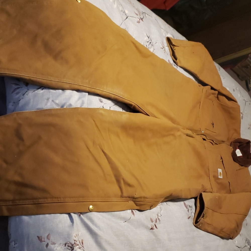 Carhartt insulated coveralls
